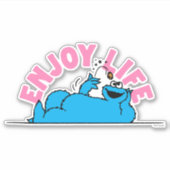 セサミストリート | Cookieモンスターライフ楽しむズ シール (正面)