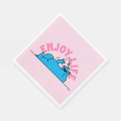 セサミストリート | Cookieモンスターライフ楽しむズ スタンダードランチョンナプキン (角)