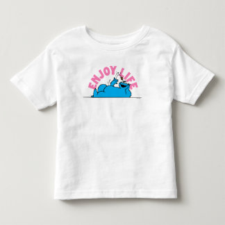 セサミストリート | Cookieモンスターライフ楽しむズ トドラーTシャツ