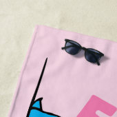 セサミストリート | Cookieモンスターライフ楽しむズ ビーチタオル (インサイチュ)