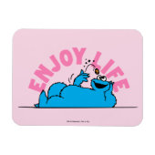 セサミストリート | Cookieモンスターライフ楽しむズ マグネット (横)