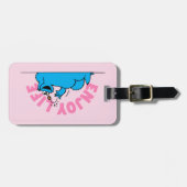 セサミストリート | Cookieモンスターライフ楽しむズ ラゲッジタグ (正面横)