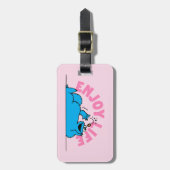 セサミストリート | Cookieモンスターライフ楽しむズ ラゲッジタグ (正面縦)