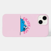 セサミストリート | Cookieモンスターライフ楽しむズ Case-Mate iPhoneケース (裏面 (横))