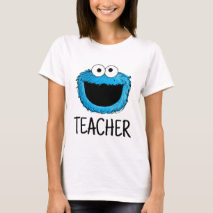 セサミストリート   Cookieモンスター先生 Tシャツ