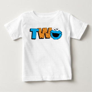 セサミストリート | Cookieモンスター2回目の誕生日 ベビーTシャツ