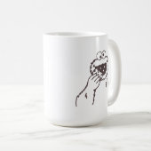 セサミストリート | Cookieモンスター コーヒーマグカップ (正面右)