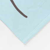 セサミストリート | Cookieモンスター フリースブランケット (角)