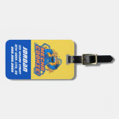 セサミストリート | Cookieモンスター |名前の追加 ラゲッジタグ (正面横)