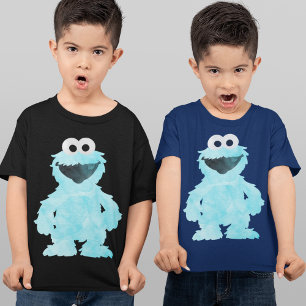 セサミストリート   Cookieモンスター Tシャツ