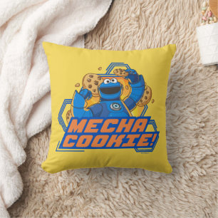 セサミストリート Cookie Monster Mecha Cookie! クッション
