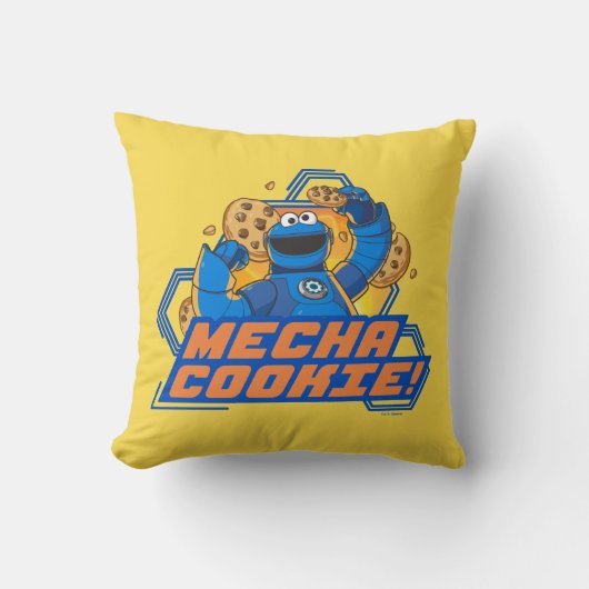セサミストリート | Cookie Monster Mecha Cookie! クッション (正面)