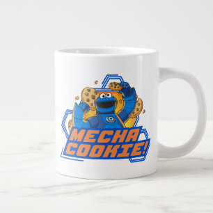 セサミストリート   Cookie Monster Mecha Cookie! ジャンボコーヒーマグカップ