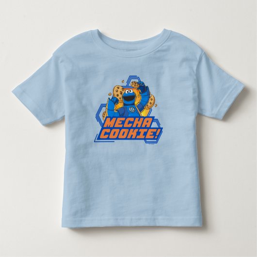 セサミストリート | Cookie Monster Mecha Cookie! トドラーTシャツ (正面)