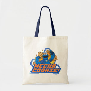 セサミストリート Cookie Monster Mecha Cookie! トートバッグ