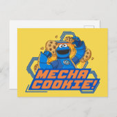 セサミストリート | Cookie Monster Mecha Cookie! ポストカード (正面/裏面)