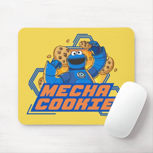 セサミストリート | Cookie Monster Mecha Cookie! マウスパッド (マウス)