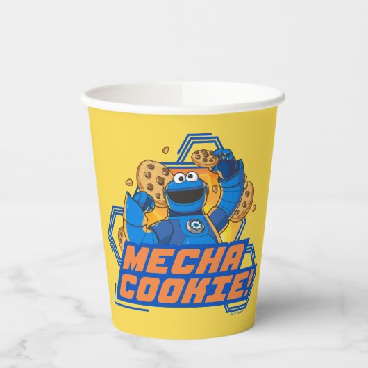 セサミストリート | Cookie Monster Mecha Cookie! 紙コップ (左)