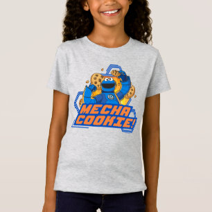 セサミストリート Cookie Monster Mecha Cookie! Tシャツ