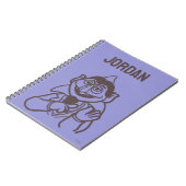 セサミストリート | Count von Count Bright ノートブック (左側)