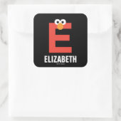 セサミストリート | EはElmo用です スクエアシール (バッグ)