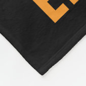 セサミストリート | EはElmo用です フリースブランケット (角)