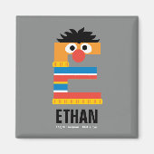 セサミストリート | EはErnieの場合 マグネット (正面)