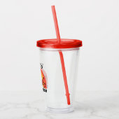 セサミストリート | Elmoあなたの心に優しくしなさい アクリルタンブラー (左)