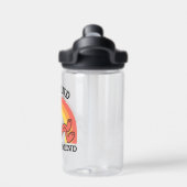 セサミストリート | Elmoあなたの心に優しくしなさい ウォーターボトル (背面)