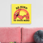 セサミストリート | Elmoあなたの心に優しくしなさい キャンバスプリント (インサイチュ (リビング))