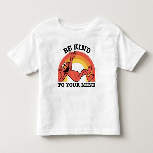 セサミストリート | Elmoあなたの心に優しくしなさい トドラーTシャツ (正面)