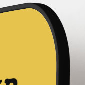 セサミストリート | Elmoあなたの心に優しくしなさい ピックルボールラケット (左詳細)