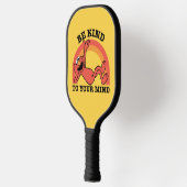 セサミストリート | Elmoあなたの心に優しくしなさい ピックルボールラケット (左)