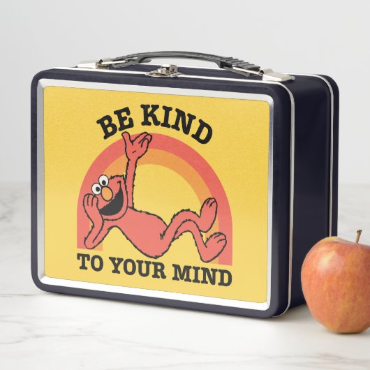 セサミストリート | Elmoあなたの心に優しくしなさい メタルランチボックス (インサイチュ)