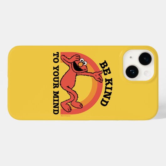 セサミストリート | Elmoあなたの心に優しくしなさい Case-Mate iPhoneケース (裏面 (横))