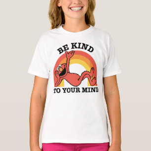 セサミストリート   Elmoあなたの心に優しくしなさい Tシャツ