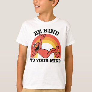 セサミストリート Elmoあなたの心に優しくしなさい Tシャツ