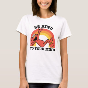 セサミストリート Elmoあなたの心に優しくしなさい Tシャツ
