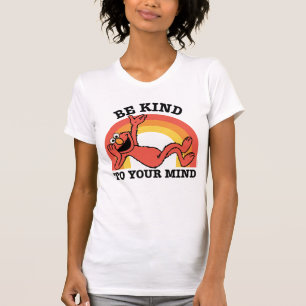 セサミストリート   Elmoあなたの心に優しくしなさい Tシャツ