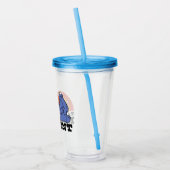 セサミストリート | ElmoとCookieに時間がかかる アクリルタンブラー (左)