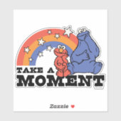 セサミストリート | ElmoとCookieに時間がかかる シール (シート)