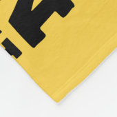 セサミストリート | ElmoとCookieに時間がかかる フリースブランケット (角)