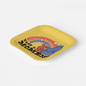 セサミストリート | ElmoとCookieに時間がかかる ペーパープレート (傾斜あり)