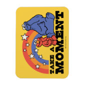 セサミストリート | ElmoとCookieに時間がかかる マグネット (縦)