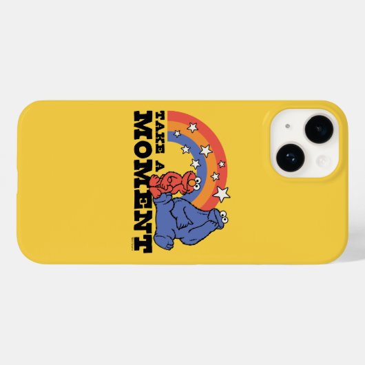 セサミストリート | ElmoとCookieに時間がかかる Case-Mate iPhoneケース (裏面 (横))