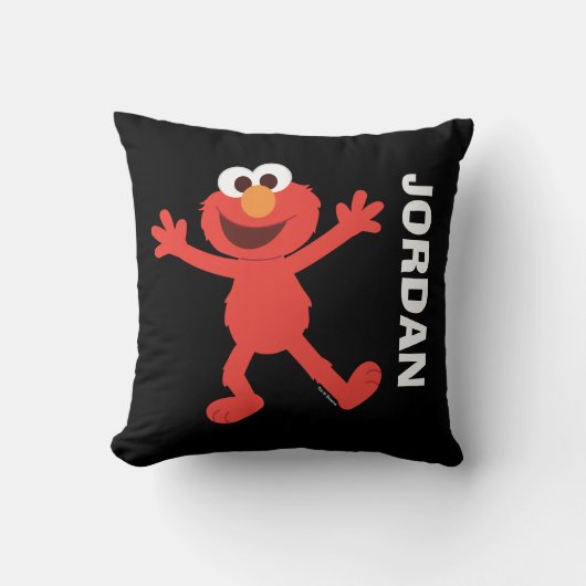 セサミストリート | Elmoパーソナライズされた装飾用クッション クッション (正面)