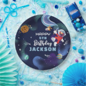 セサミストリート | Elmo宇宙ハッピーバースデー ペーパープレート (パーティー)