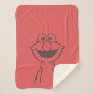 セサミストリート Elmo シェルパブランケット