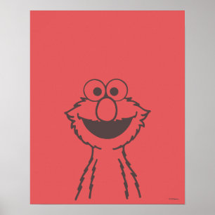 セサミストリート Elmo ポスター