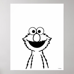 セサミストリート   Elmo ポスター